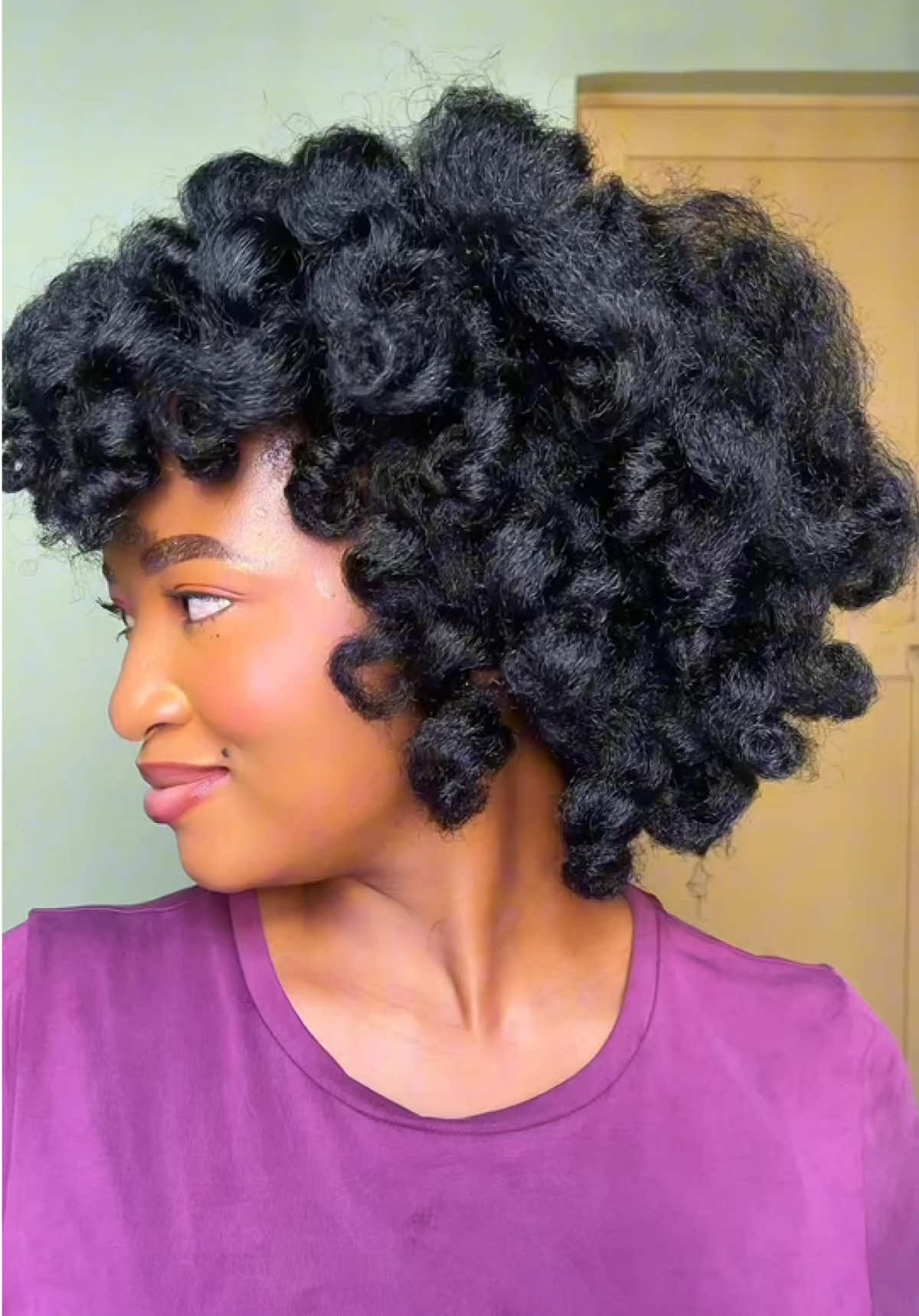 Wear your natural hair boo  #protectivestyles #naturalhair #blackgirlmagic #tiktoknigeria🇳🇬 