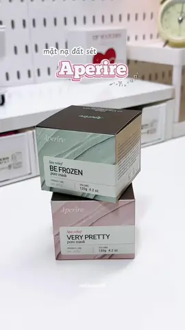 Chiến thần hỗ trợ cải thiện lcl và sợi bã nhờn của tui #aperire #aperireclaymask #matnadatset #beauty #skincare #fyp 