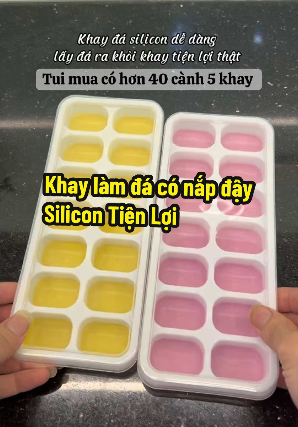 ✅ Có hơn 40 cành 5 khay làm đá silicon . Dễ dàng lấy đá ra khỏi khay. Mua về mà thấy tiện ưng quá . Link mua tui để đây nha 🌱🌱🌱 #nhan_9292 #review #xuhuongtiktok #giadungtienich #dogiadung #reviewdogiadung #tienich #khaylamdaconapday #khaylamda #khaydasilicon #khaylamdavien #khaylamdasilicon 