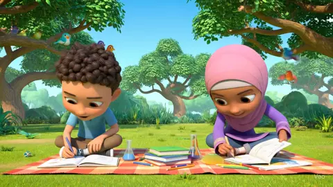 Belajar Seru di Alam Terbuka 🌿📚 | Animasi 3D Anak Muslim #AnakMuslim #Animasi3D #BelajarSeru #KelasAlam #EdukasiAnak #MuslimKids #IslamicCartoon #BelajarDiTaman #FunLearning #NatureClassroom #KartunAnak #PendidikanIslami #OutdoorLearning