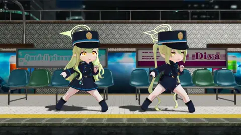 Hikari and Nozomi rat dance #ブルーアーカイブ #fyp #bluearchive #bluearchiveglobal #hikari #nozomi 