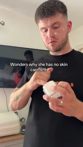 Do all men steal our skin care? 