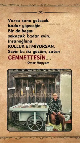 Bu dünyada cennet.