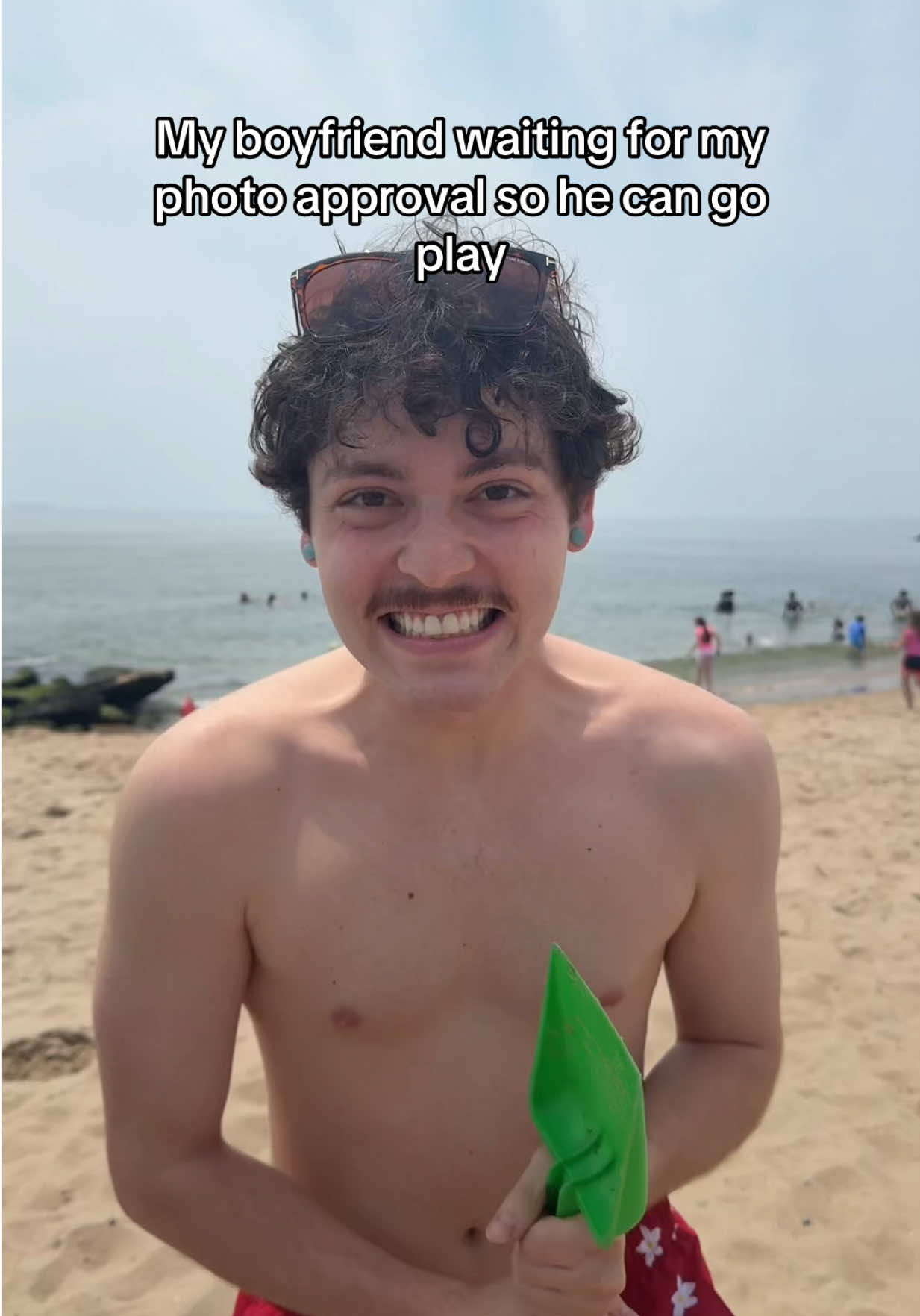 he loves a good sand castle #fy 