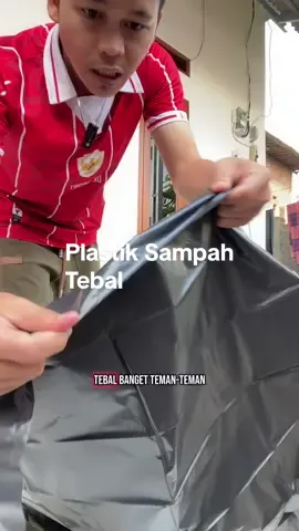 Rekomendasi plastik sampah tebal 👌 #plastiksampahtebal #kantongsampah #plastikhitam 