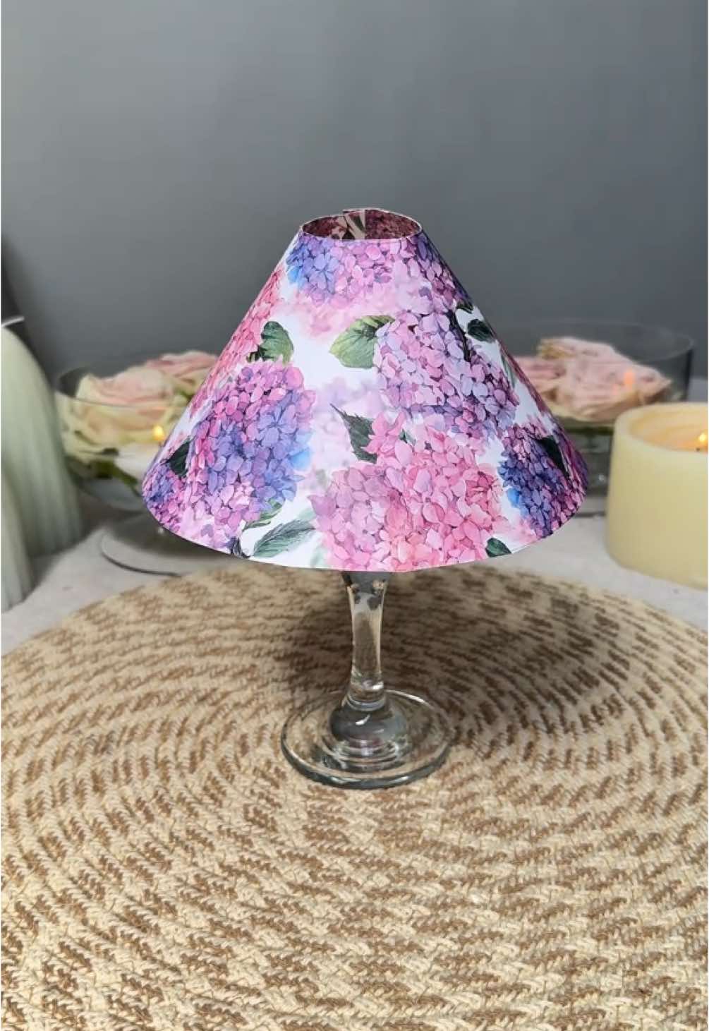 Diy wine glass lantern✨ #DIYDecor #TikTokMadeMeDoIt #HomeAesthetic #WineGlassHack #CreativeDIY #CozyVibes #CraftTok #AestheticDecor #UpcycledDIY #HomeDecor #DIYLamp #RomanticVibes #FloralVibes #DIYProject #DIY 
