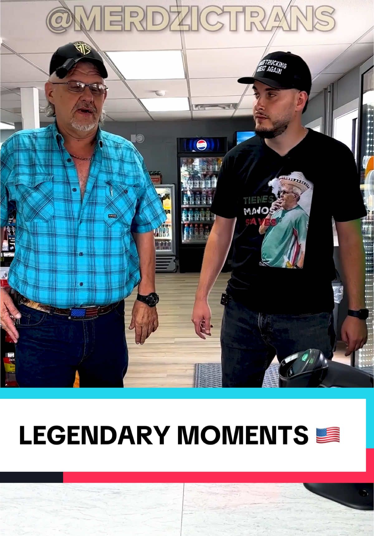 Legendary moments with Uncle Rob! What’s your favorite? 🇺🇸🚛 @Robert Boblitt #trucking #cdldriver #softhands #merdzic #cdl #usa #semitruck #trucker #truckdriver #oldschool 