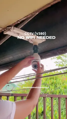 CCTV NA HINDI NA KAELANGAN NG WIFI PARA MAGAMIT. ☺️✨ #cctvcamera #cctv #cctvnowifineeded #nowifineeded #securitycamera #securitycam #tiktokfinds #fyp 