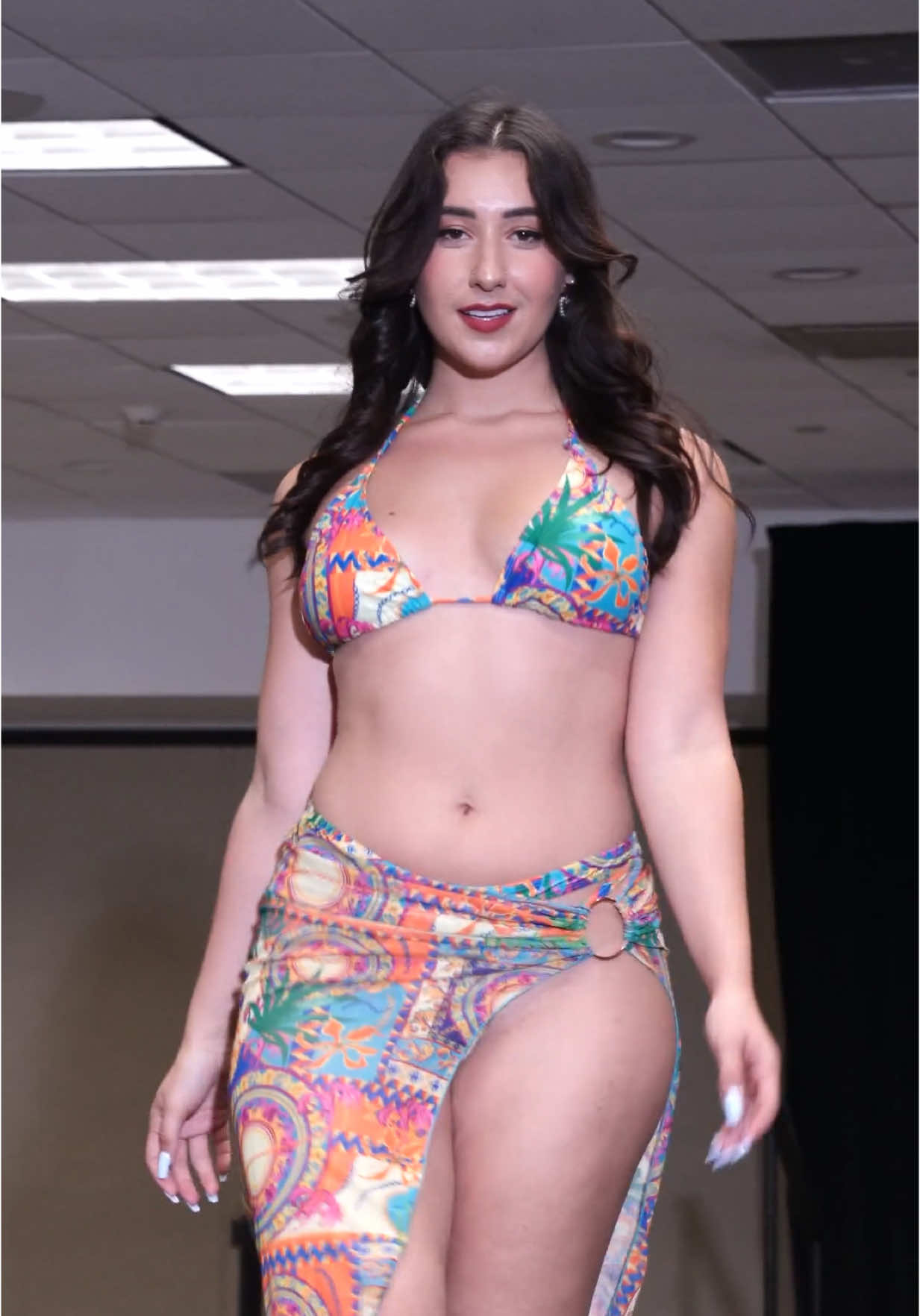 Lil practice walk for the runway #swimweek 