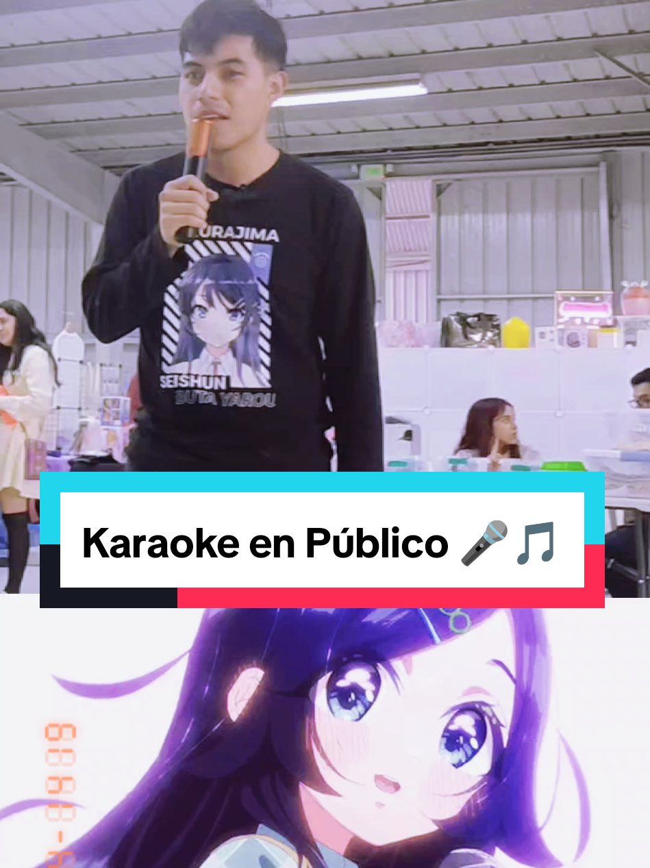 cantando la canción de Shizuka en una convención de anime en público abierto 😸 dejen sus comentarios y compartan porfavor 😸💕 #animelife #the100girlfriendswholoveyou #las100noviasquetequierenmuchomuchomucho #shizukayoshimoto #kiminokotogadaidaidaidaisuki #otaku #coveranime #animesong 