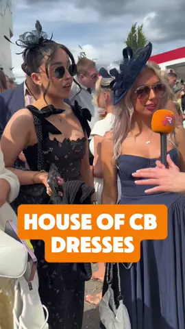 Ladies looking amazing in House Of CB dresses 🔥 #RacedayTV #HorseRacing #Fashion