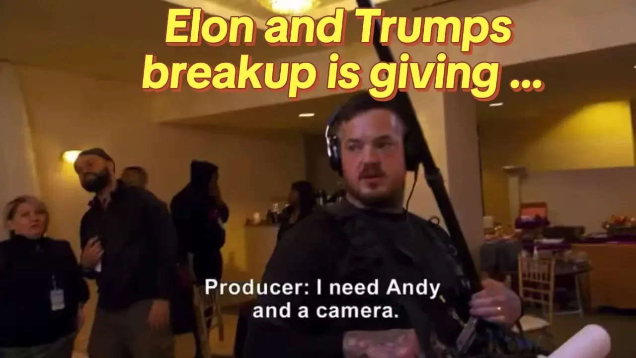 The season finale has arrived. 🥂 #elonmusk 