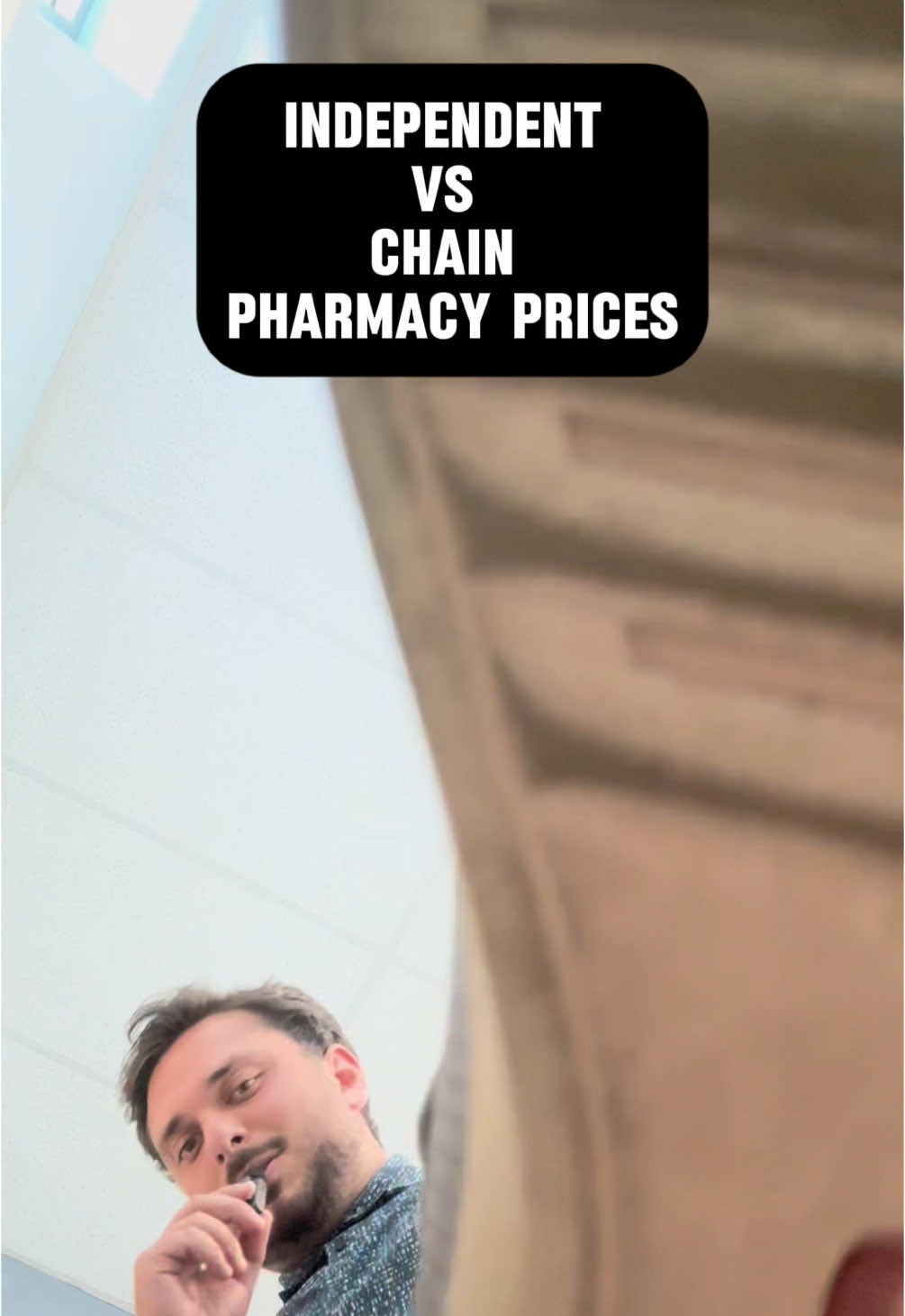A few cents more for good service, caring staff, and an overall better experience?? #pharmacy #price 
