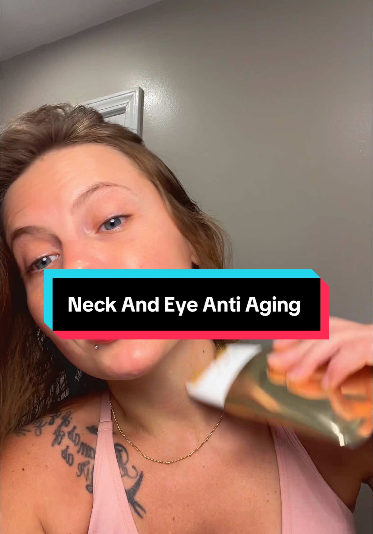 Replying to @Vampire_Nyx31🦇 this duo is crazy work! #antiaging #neckcream #eyecream #antiwrinkle #womenover30 #womenover40 #SkinCare101 #tiktokshopcreatorpicks #tiktokshopsummerturnup #dealsforyoudays #summersales 
