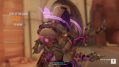 I was trying my best to heal Ana but enemy Ana got in the way lol #overwatch #overwatch2 #moira #ana #overwatchtiktok 