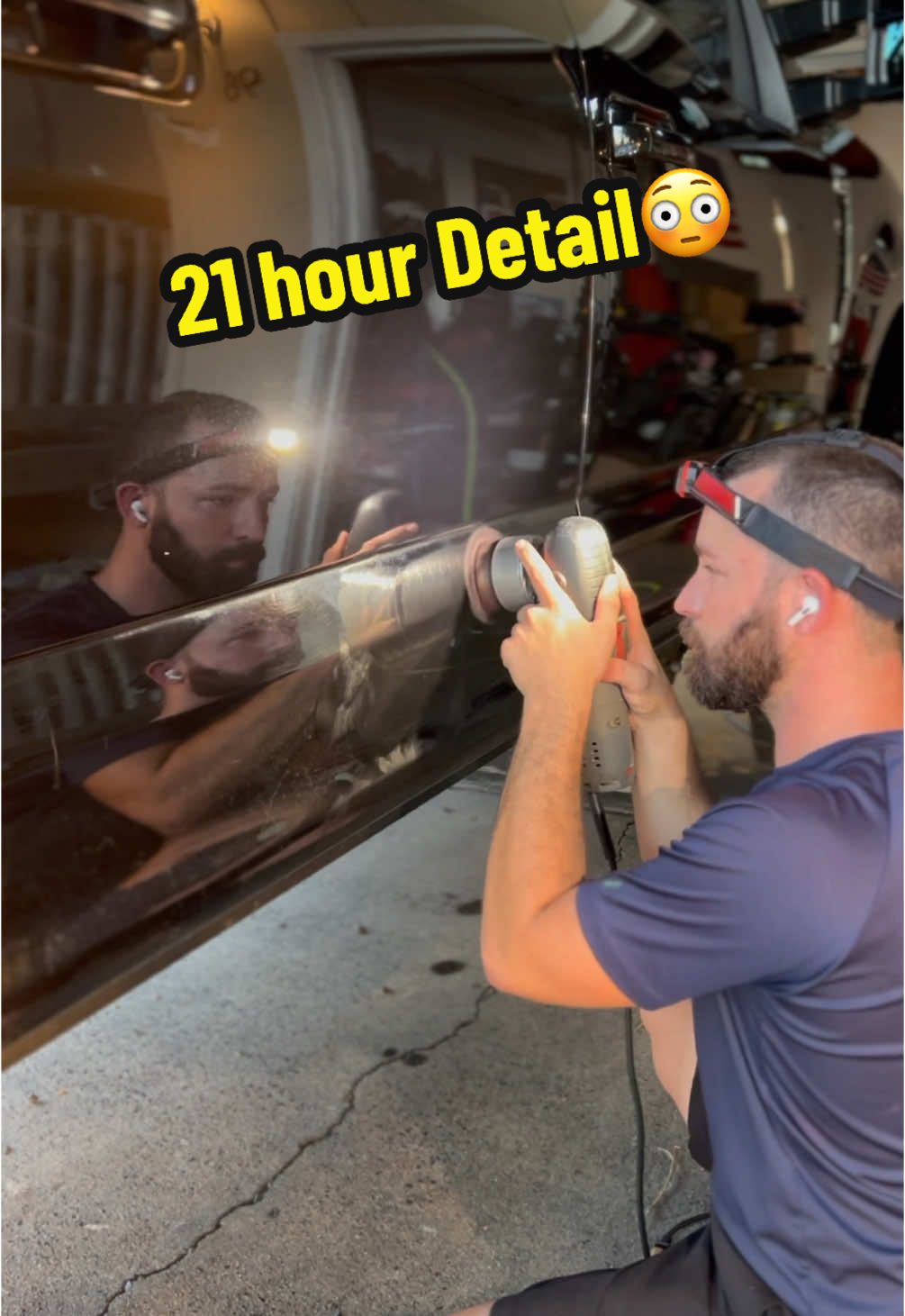21 hour detail🔥 #detailing #autodetailing #automotive #cartok #carcleaning #asmr #satisfying 