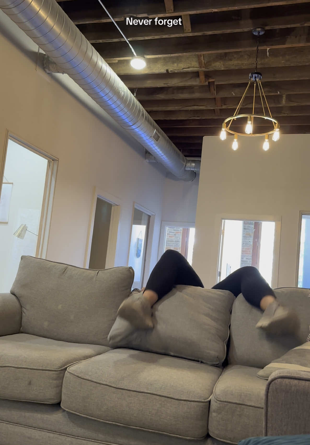 The one time where I tried to do a flip over the couch and it ended in peril #fail #funny #peoplefalling 