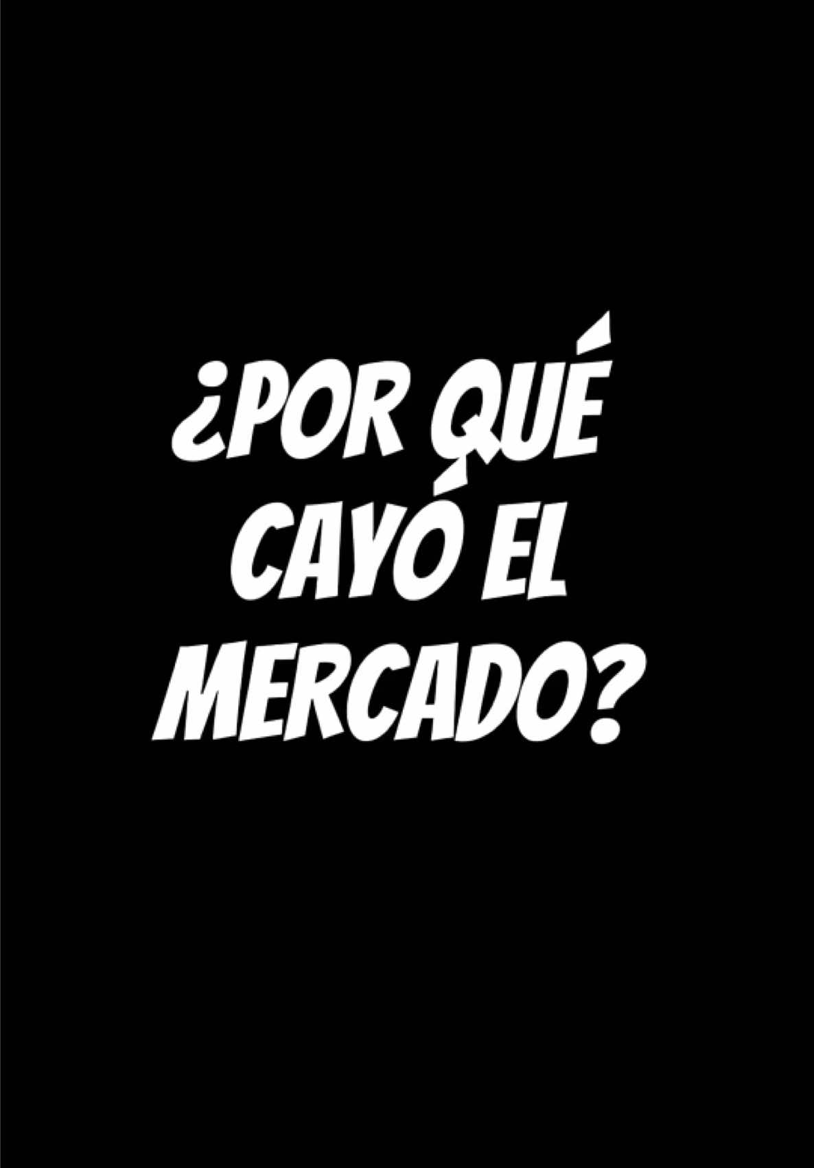 🚨POR QUÉ EL MERCADO HABÍA CAÍDO? 📉👀 #bitcoin #crypto #altcoins #donaldtrump #elonmusk #tesla  #noticia #jcmspx 