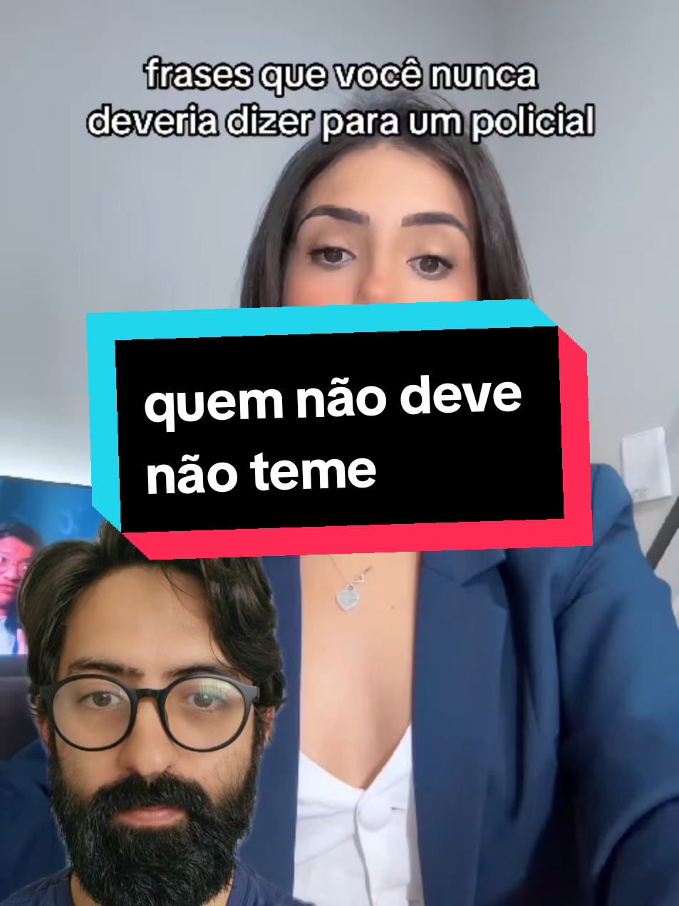 Referências: - Pacto da branquitude. Cida Bento. - Homo sacer: o poder soberano e a vida nua. Giorgio Agamben. - Necropolítica. Achille Mbembe.  quem não deve não teme? Tá bom, né... vídeo de @Bianca Cardoso | ADV  #cienciashumanas #cienciassociais #sociologia 