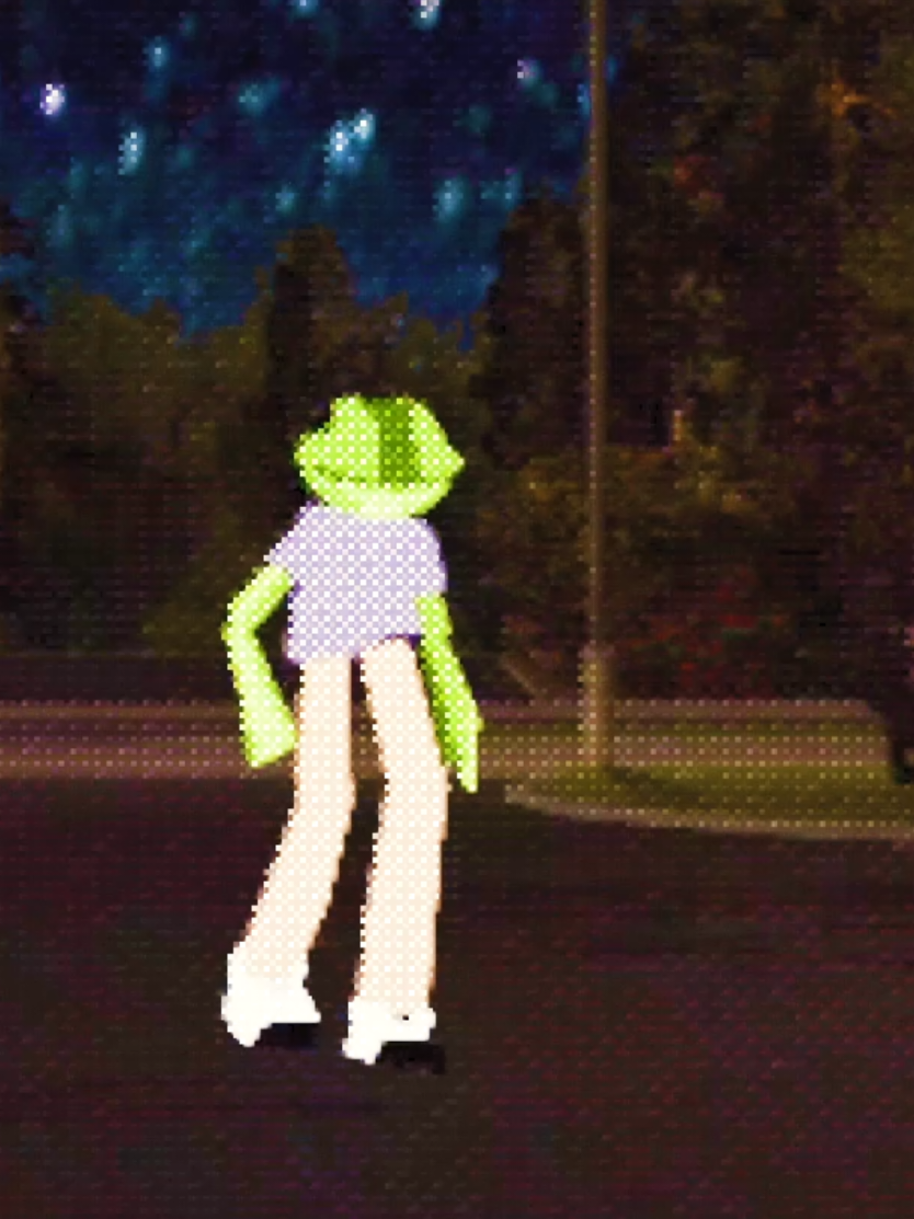 parkin lot pimpin #breakcore #blender3d #lofi #fyp 