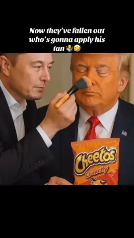 #donaldtrump #elonmusk #lol #fallout #tan #cheetos #fyp #trump #goviral #foryou #viral #haha #comedy #humour #funny #faketan 