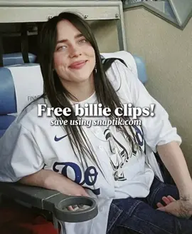 free billie eilish clips, no credits! @Douma is the first clip what you meant? :) #billieeilish #fyp #freeclips #editingclips #viral 