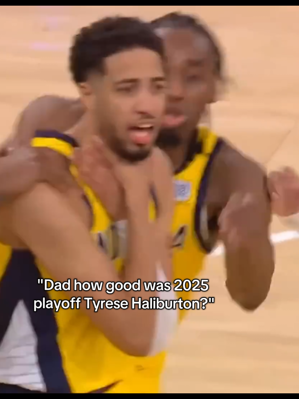 No one can stop Tyrese Haliburton  #tyresehaliburton #haliburton #nbaplayoffs #pacers #basketball #NBA #fyp #viral 