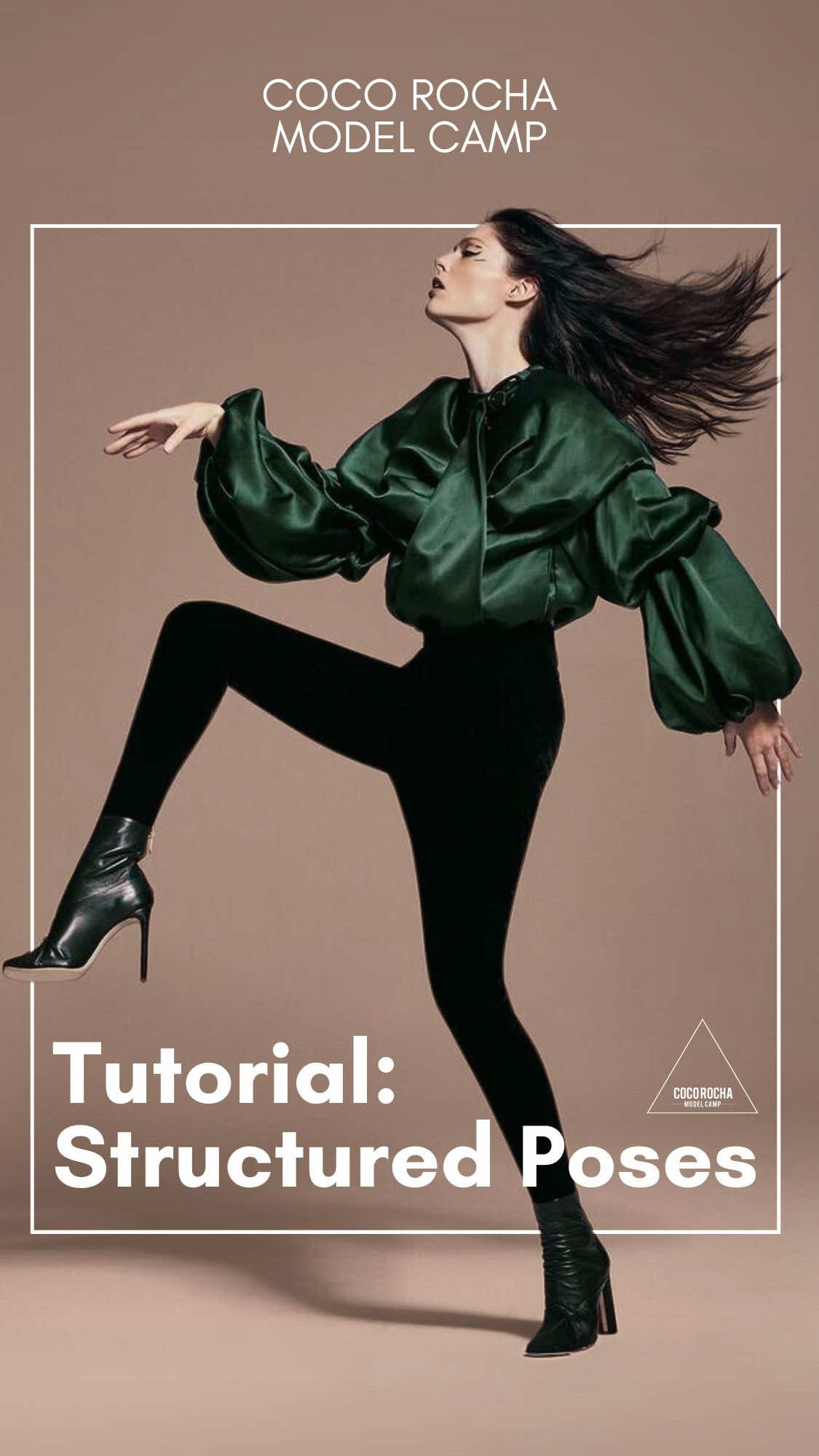 Unlike soft, fluid movements, power posing is all about commanding presence. It’s about bold angles, strong lines, and projecting confidence through every frame. A great model knows how to shift effortlessly between strength and softness—showcasing versatility. What would you like to learn next from @Coco Rocha Model Camp?