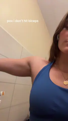 they could be huge if i wanted them to #GymTok #gymgirl #gym #fyp #gymtoks #bicep