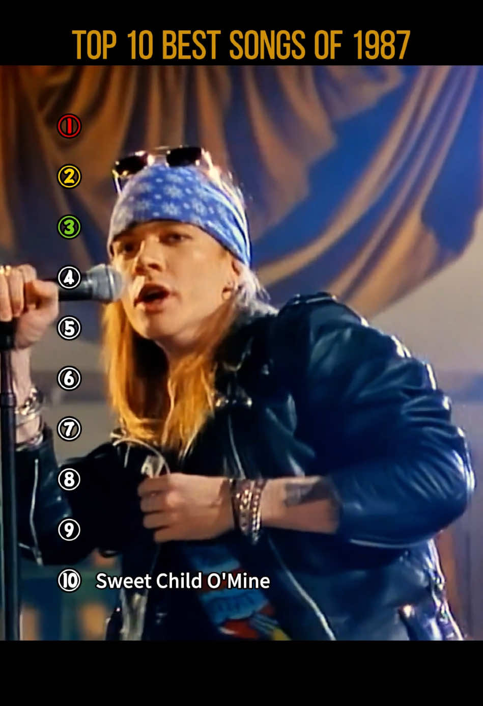 Which song do you think should be #1? #bestsong #1987 #song #Music #80smusic #Flashback 
