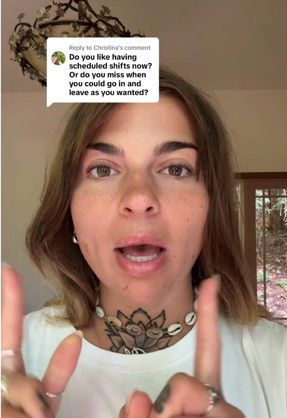 Replying to @Christina very happy over here 🙂