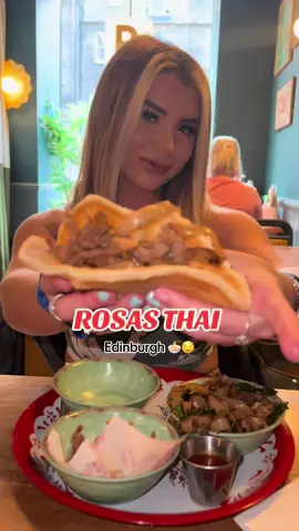 Rosas Thai lunch menu did not disappoint would definitely recommend this! 🤤 ad  @Joli @Rosa’s Thai #Foodie #edinburghfoodie #rosasthai #fyp #localfoodie #FoodTok #edinburghfood #thaifood #edinburgh 