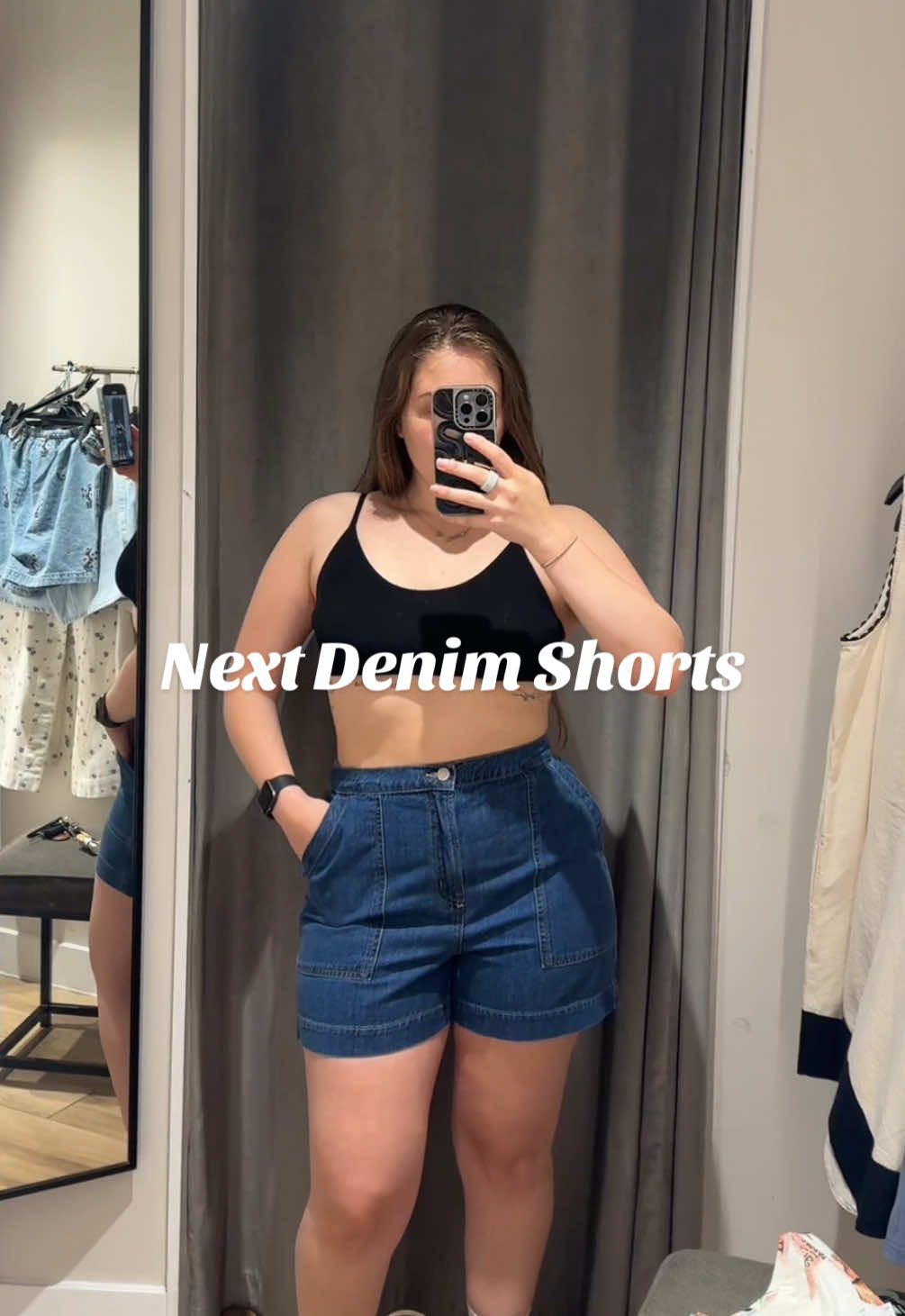Okay theres some goodies!!! @Next #denimshorts #midsizefashion 