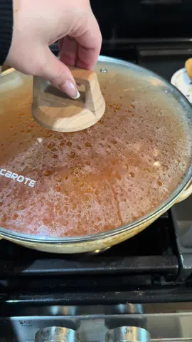 The dinner in question 🤝🤣 It was *raining* in Vegas yesterday, so I wanted a cozy meal. #Recipe #cozy #dinner