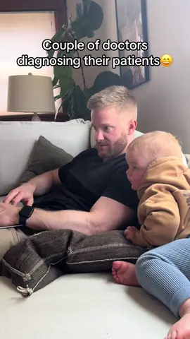All work, no play when Uncle Chris is in town!👨🏼‍⚕️😂#fyp #viral #doctor 
