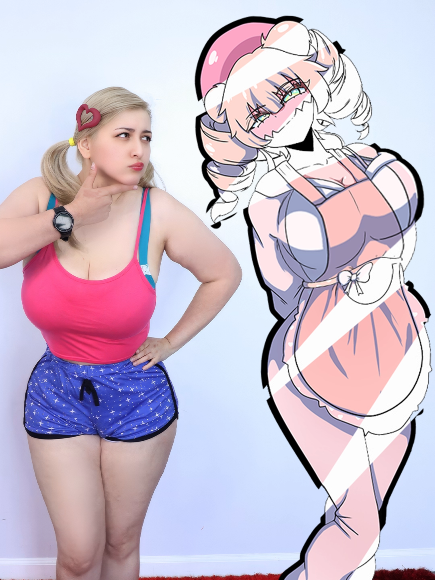 MAMA GUMMIGOO 2D VS 3D 🍬 #COSPLAY