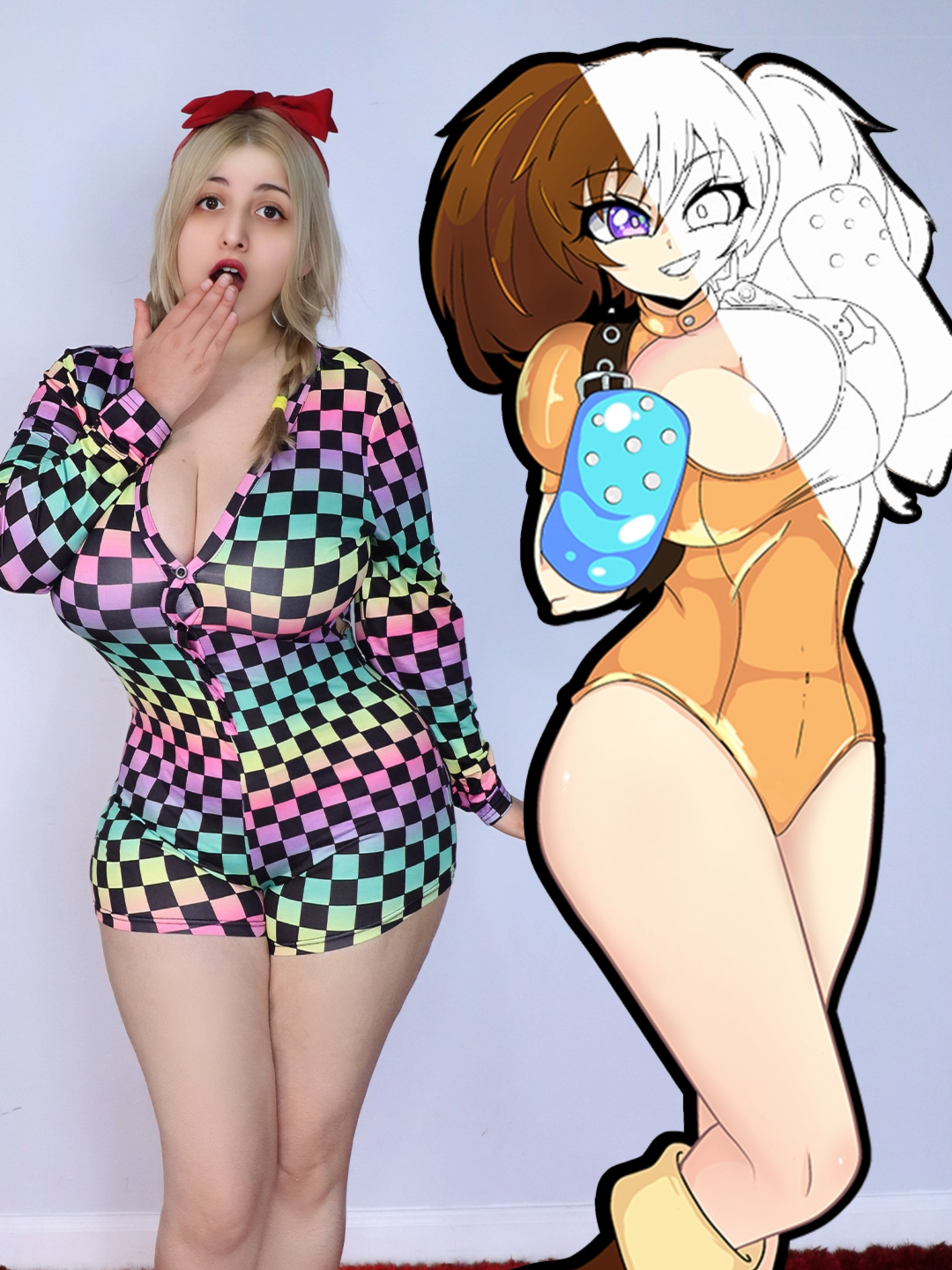 DIANE 2D VS 3D 💪 #COSPLAY #JocyCosplay