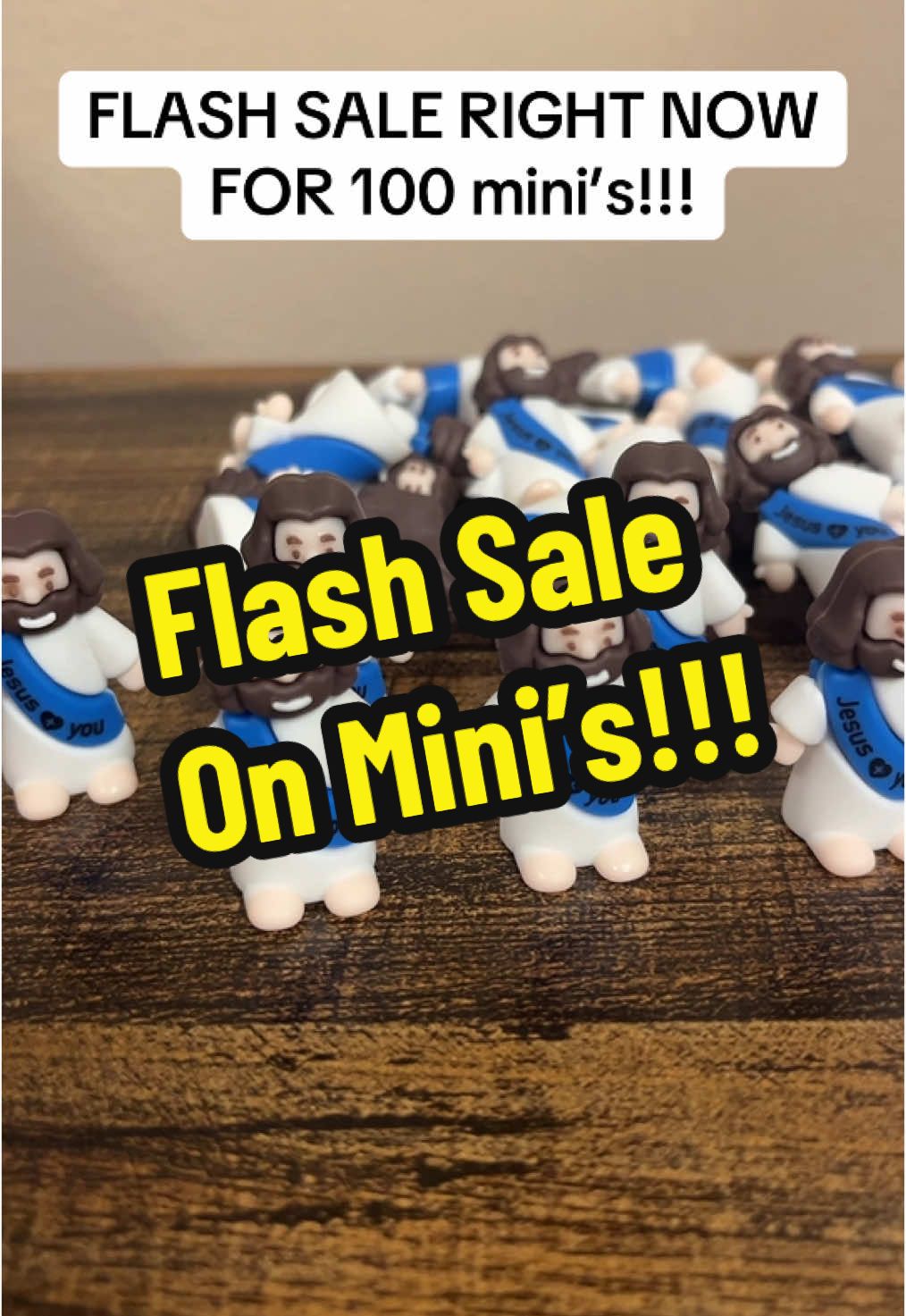 #jesus #minis #gospelsharing #flashsale 