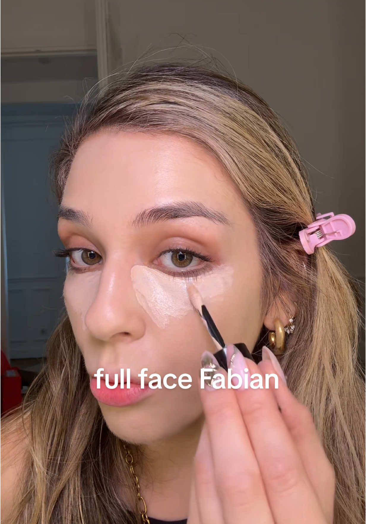 je peux même pas critiquer sa full face… #makeup #fullface #tutomakeup  Réf  Fdt all hours @YSL Beauty  Anticerne @Armani beauty  Poudre libre @yslbeauty Bronzer poudre @armanibeauty Blush @Valentino.Beauty  Gloss @yslbeauty Mascara lash idole @Lancôme  collaboration commerciale 