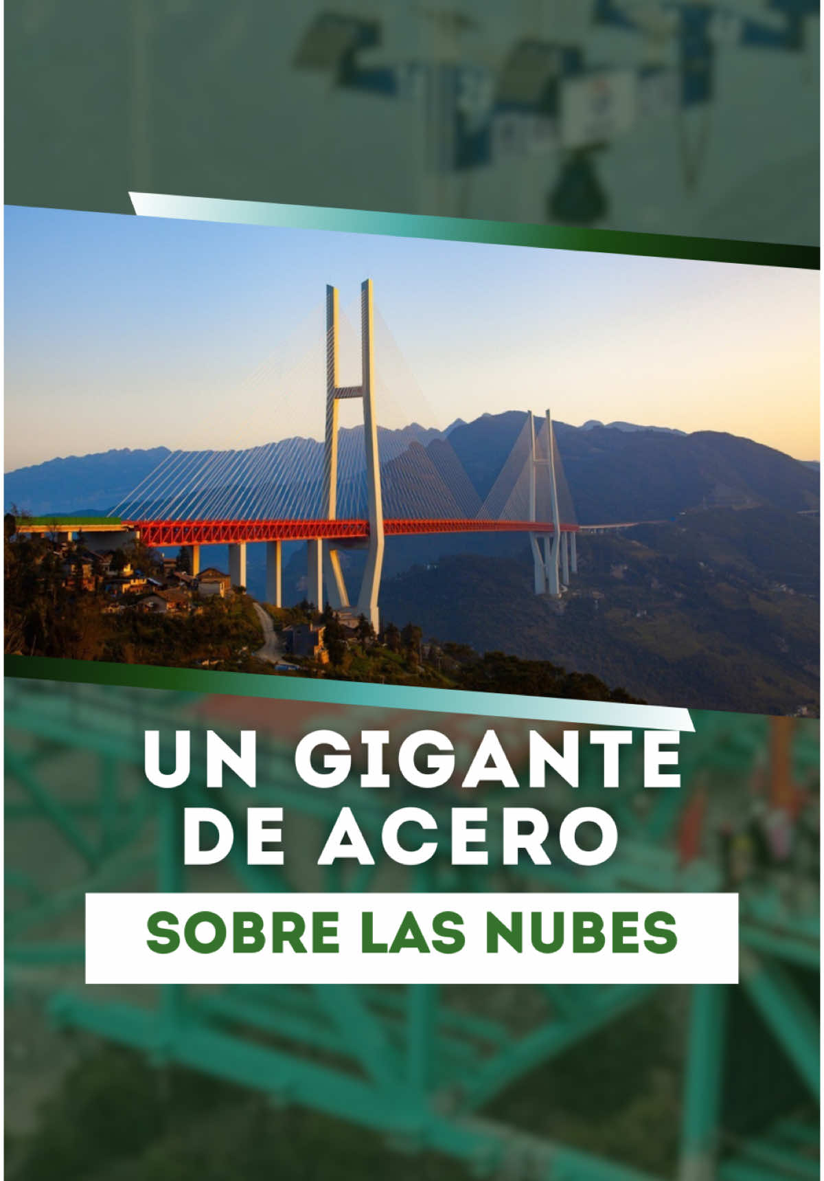 El puente de suspensión más alto del mundo está a punto de ser terminado y para que te lo imagines es dos veces más alto que la Torre Eiffel y 200 metros más alto que la cima del Empire State Building. Se ubica en China y está suspendido a 625 metros sobre el Gran Cañón de Huajiang. Cuenta con una longitud de casi 3km, está sostenido por dos enormes torres que miden 262 metros en el lado norte y 205 metros en el lado sur que se conectan por dos cables inmensos de 9000 toneladas cada uno.  Lo maravilloso es que este puente forma parte de la autopista Liuzhi-Anlong y reducirá el tiempo de viaje de 90 minutos a solo un par. Y no solo será el puente más alto, sino que también se convertirá en el puente colgante más largo del mundo, superando en 10 metros al Puente Humber que desde hace 17 años ostenta ese récord. La ingeniería detrás de este puente chino es alucinante, utilizando tecnología de navegación e Internet de las cosas para garantizar seguridad y eficiencia en la instalación de componentes clave. El proyecto tiene una inauguración prevista para mediados de este año, y ciertamente parece una construcción imposible que reducirá el tiempo en más de una hora.  #tecnologia #adaptateoapartate #diegoquiroz