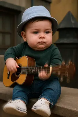 🎶 “Tararí, tarará... quiero ver otra vez tus ojitos de noche serena...” ¡Hasta de bebé, Don Ramón tiene alma de artista! 🧢🎸 ¿Quién más creció con esta joya de personaje? 👶✨ #DonRamónBebé #VecindadDelChavo #NostalgiaPura #TiktokCR #HumorLatino #GuitarraBebé #TararíTarará #MomentosÉpicos #EstiloSM #MusiquitaDelCorazón #NiñezConEstilo #aicontent #aigenerated 