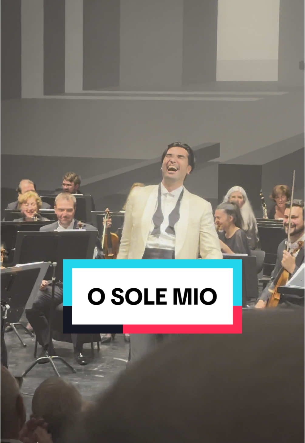 Encore “O SOLE MIO” at Prinzregententheater 🎶 This was such a #special night with you all #Munich , Gazie mille #opera #theater #italian #sing #napoli 
