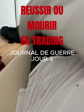 JOUR 3 – J’ai failli pas me lever. Mais j’ai réparé mon outil. Je suis revenu dans le plan. Un seul trade. +4%. Réussir ou mourir. C’est pas un slogan. C’est un pacte #ghosttrader #journaldeguerre #discipline #overtrading #tradingfr #mentaldespartants