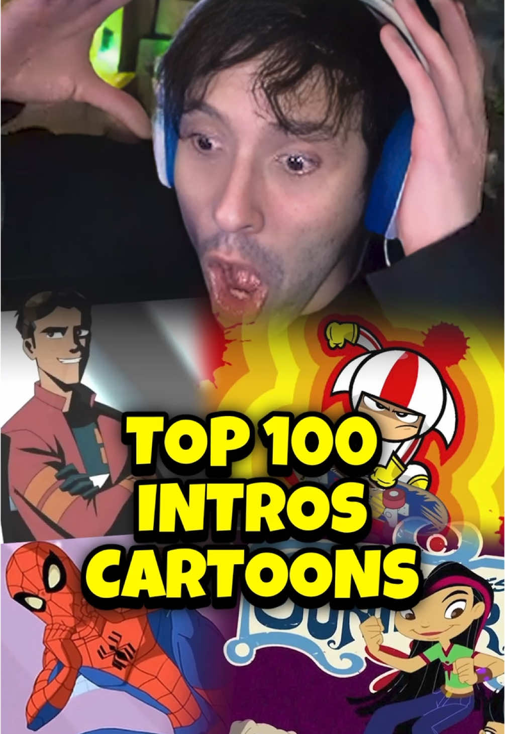 Top 100 intros de cartoons.