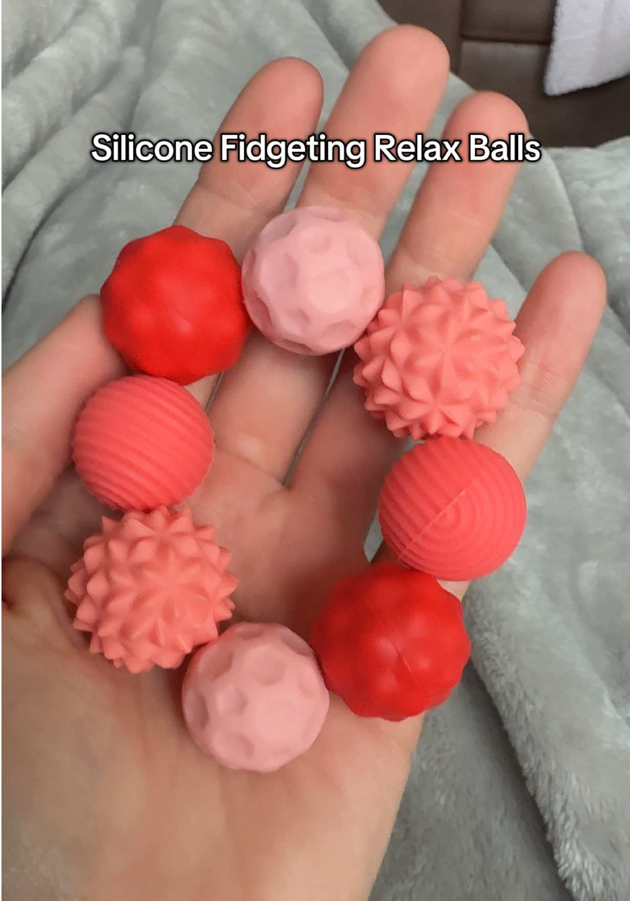 These silicone fidget balls are so satisfying to hold — each one has a unique texture that keeps your hands busy and your mind focused 🙌🏽 Perfect for long meetings, studying, or just chilling. The subtle magnetic pull adds an extra layer of calm. I need a second set because my partner took mine #FidgetBalls #FocusTools #ADHDSupport #FidgetToys #WorkFromHomeEssentials #DeskFidget #StressReliefToys #FidgetSet #OfficeMustHaves #SensoryTools #MagneticFidget #CalmFocus #SiliconeFidgets #StudyAid #ProductivityHack #Tiktokshopfinds #relaxingtips 