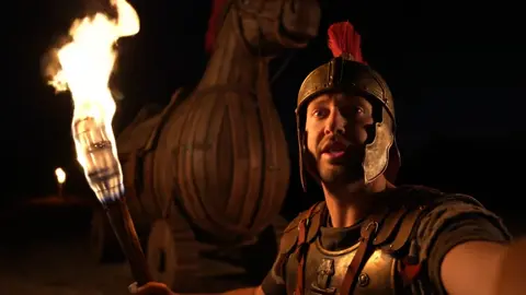 Trojan War Simplfied #historytok #fyp #fypシ #History #interesting #viral #viralvideo #viralvideo #viraltiktok #leader #war #historytiktok #shorts #fypage #veo3 #veo #ai 
