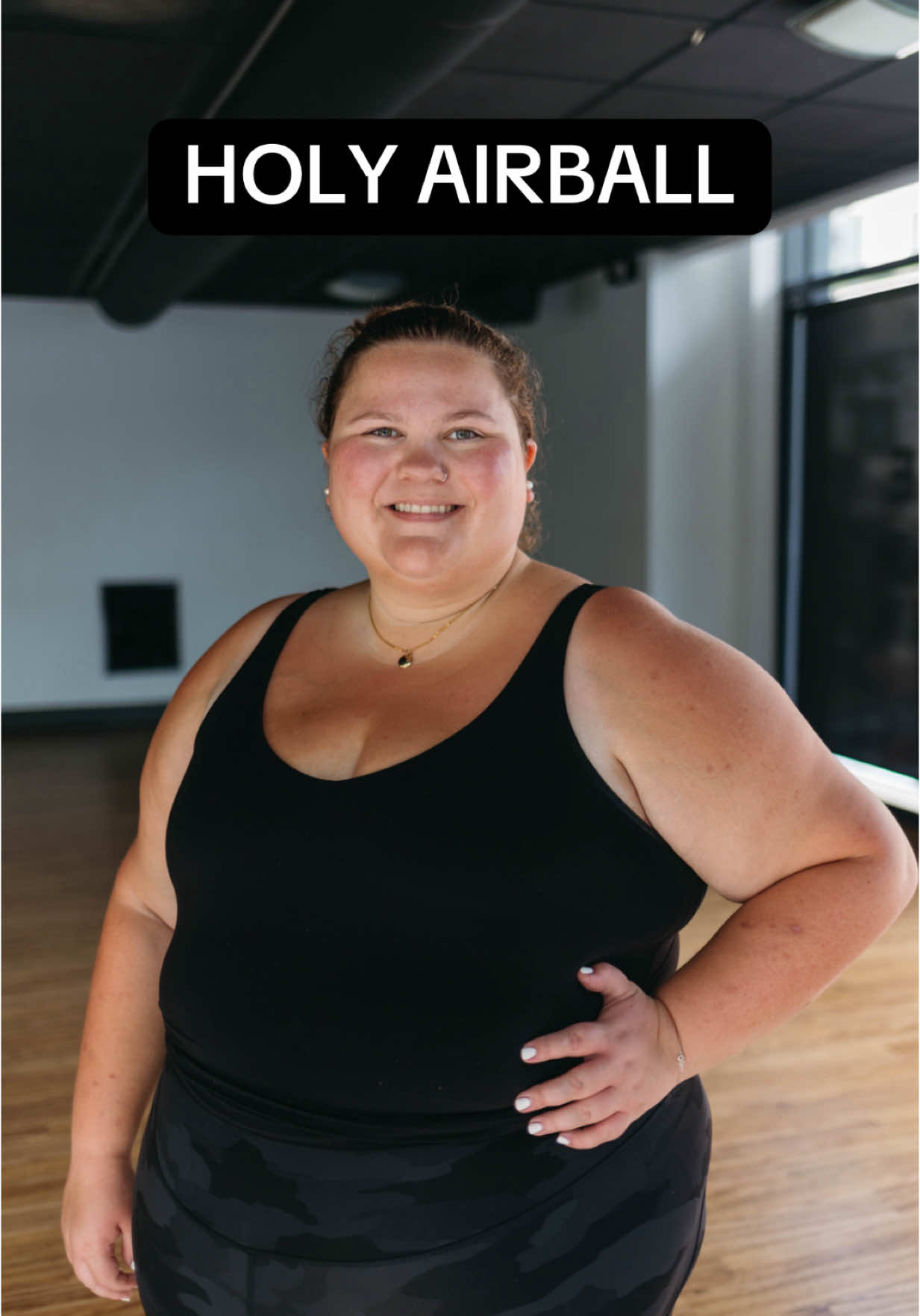 I promise yoga is more than just stretching!  #airball #holyairballtrend #holyairball😭😭 #yoga #YogaTikTok #samsyogaflow #corepowersculpt #corepower #YogaForEveryBody #BodyPositiveYoga #yogainstructor 