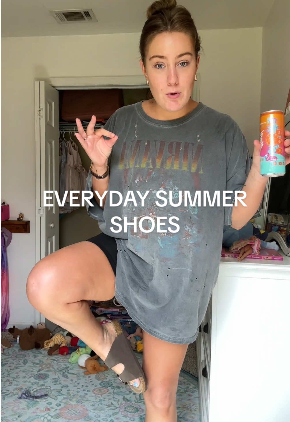 My everyday summer shoe ☀️🍉🏖️ #summershoes #momtok #fyp 