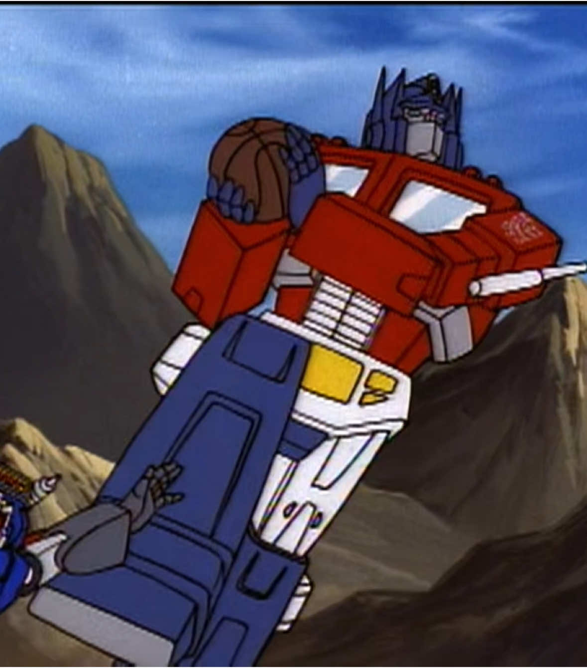 I think this is my greatest upload yet #transformers #transformersg1 #maccadams #optimusprime #megatron #hoopdreams 