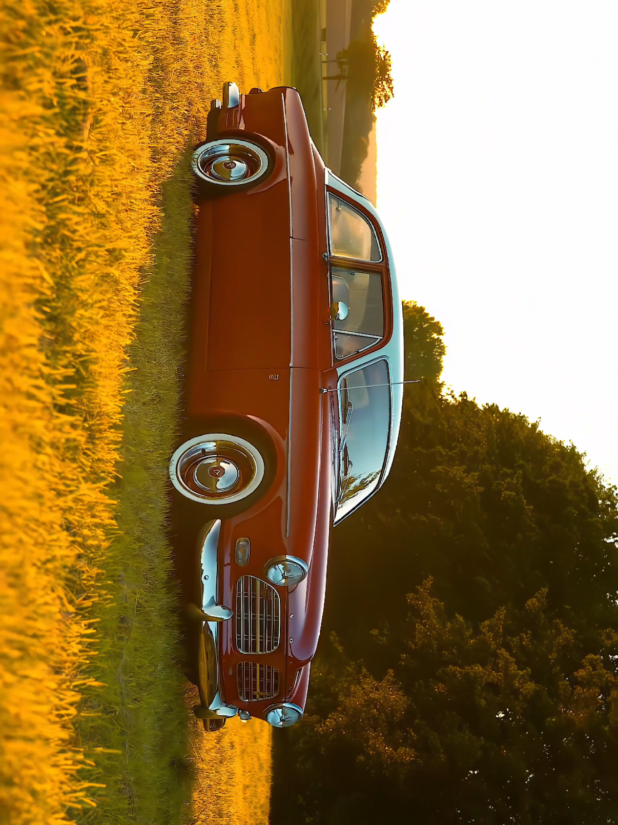 🌅🌅 #4k #fyp #cinematic #sunset #Cars #Volvo #volvoamazon 